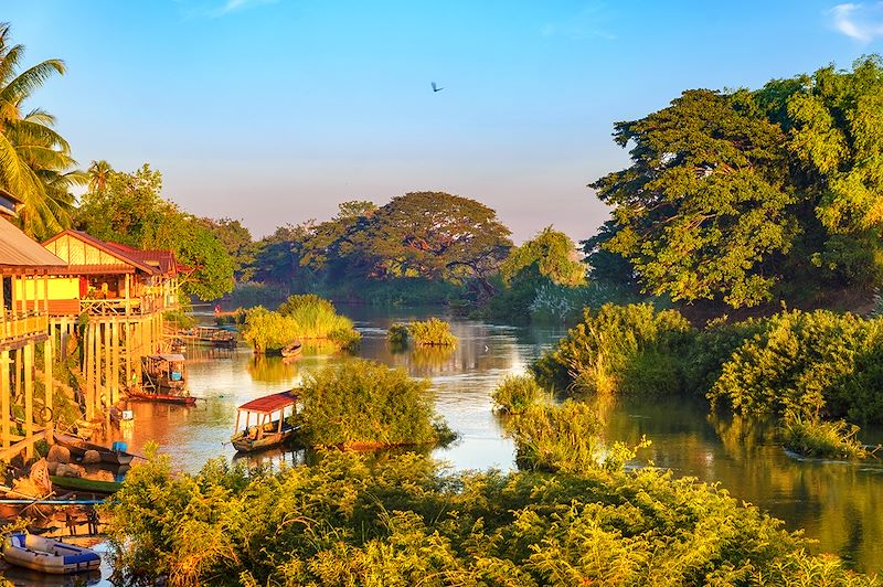 Voyage sur mesure Laos & Cambodge, Luang Prabang, plateau des Bolavens, 4000 îles, temples d'angkor & lac Tonle Sap