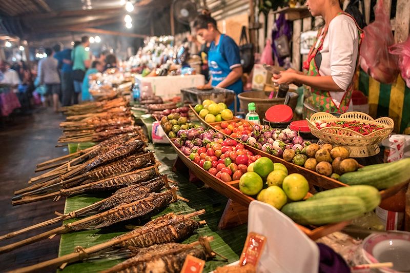 Street Market - Luang Prabang - Laos