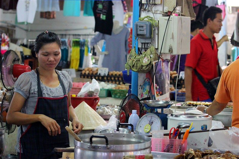Marché de Chiang Saen - Province de Chiang Rai - Thaïlande