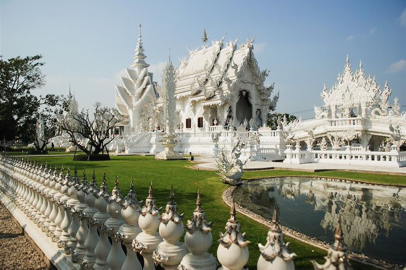 Le Wat Rong Khun ou Temple Blanc - Chiang Rai - Thaïlande