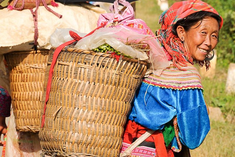 Femme de l'ethnie Hmong - Nord Vietnam