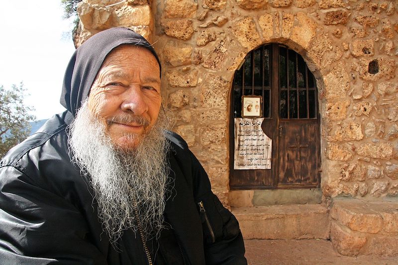 Dario, le seul ermite de la vallée de la Qadisha - Liban