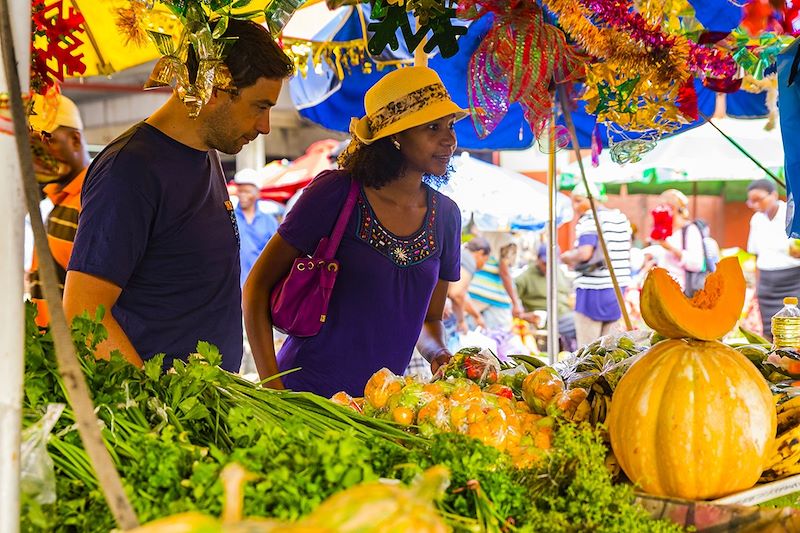 Marché de Castries - Sainte-Lucie