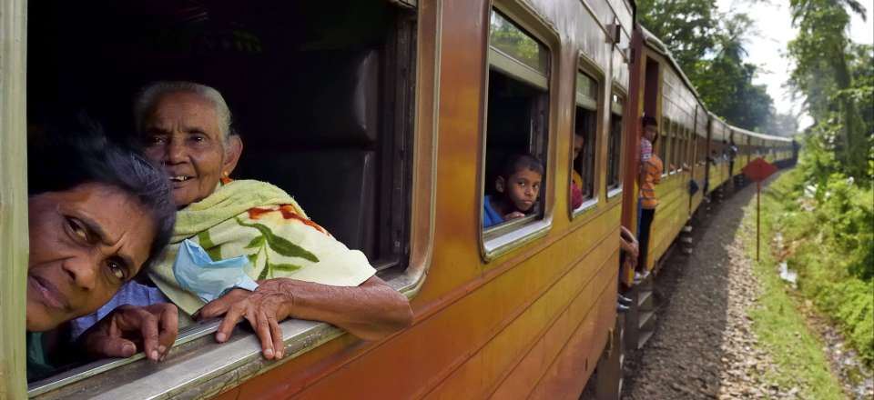 Voyage sur mesure au Sri Lanka au rythme des transports locaux : triangle culturel, safari, randonnée et baignade 