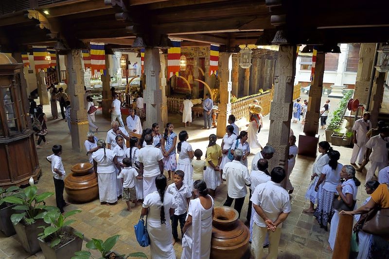Temple de la Dent de Bouddha - Kandy - Province du centre - Sri Lanka