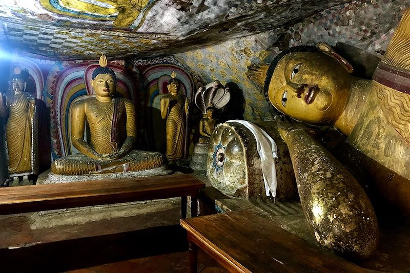 Temple d'Or de Dambulla - Province centrale - Sri Lanka
