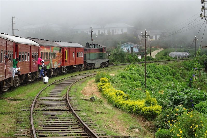 Gare à Nuwara Eliya - Province du Centre - Sri Lanka