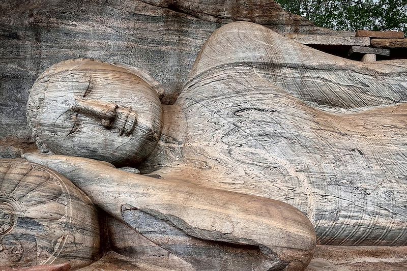 Gal Vihara à Polonnaruwa - Province du Centre-Nord - Sri Lanka