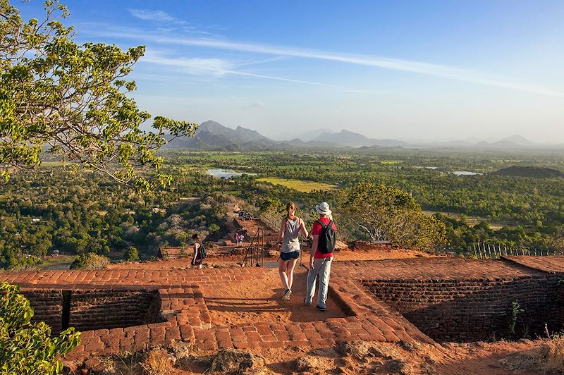 Au sommet du Rocher du Lion - Sigiriya - Sri Lanka