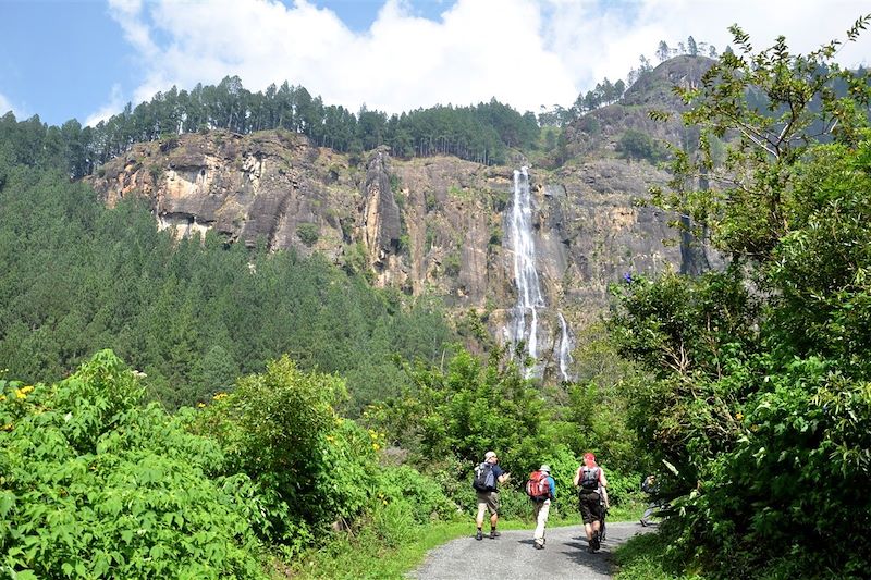 Sur la route entre Bandarawela et Nuwara Eliya - Sri Lanka