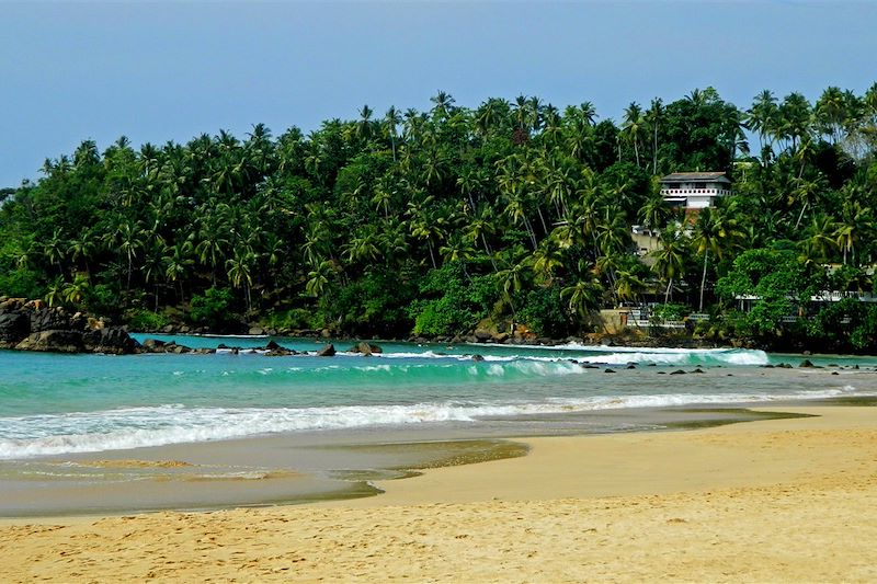 La plage de Mirissa - Sri Lanka