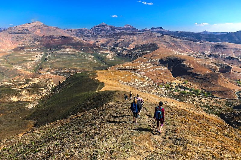 Randonnée dans le Parc national des Golden Gate Highlands - Afrique du Sud