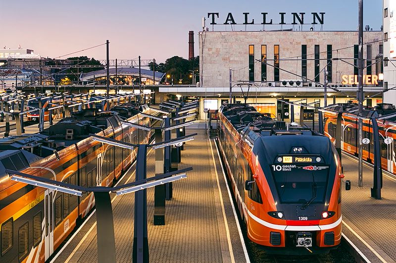 Gare de Tallinn-Baltique - Tallinn - Estonie