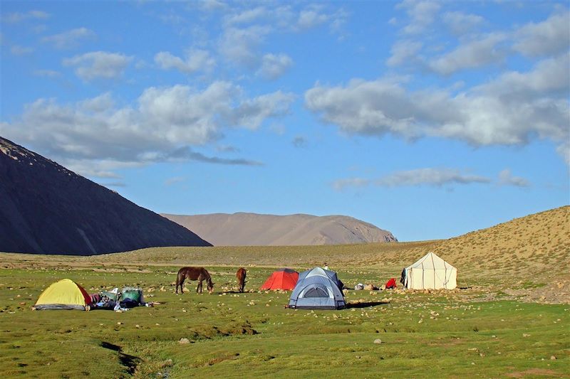 Bivouac sur le plateau de Tarkdite - Maroc