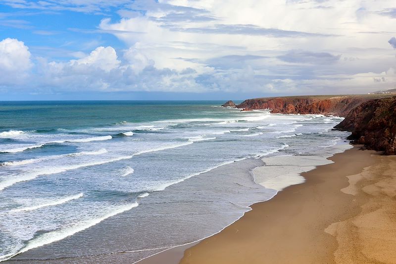 Plage à Mirleft - Région de Guelmim-Oued Noun - Maroc