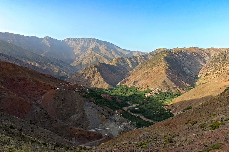 Vallée de l’Azaden via le col de Tizi Noudite - Haut Atlas - Maroc