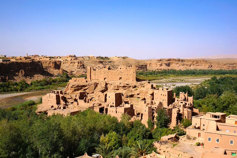 Le village de Boutaghrar - Vallée des Roses - Maroc