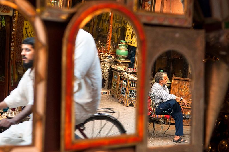 Souk de la médina - Marrakech - Maroc