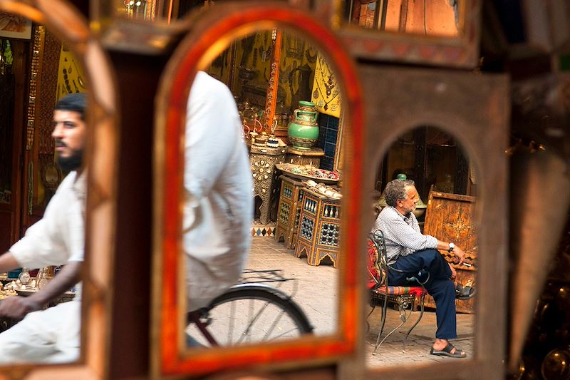 Souk de la médina - Marrakech - Maroc