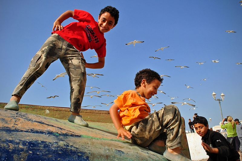 Enfants à Essaouira - Maroc