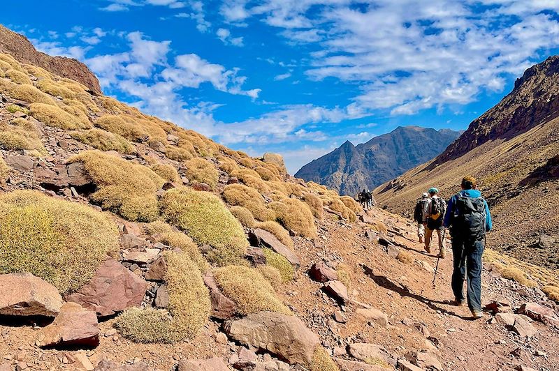 Trek sur le Djebel Toubkal - Haut Atlas - Maroc