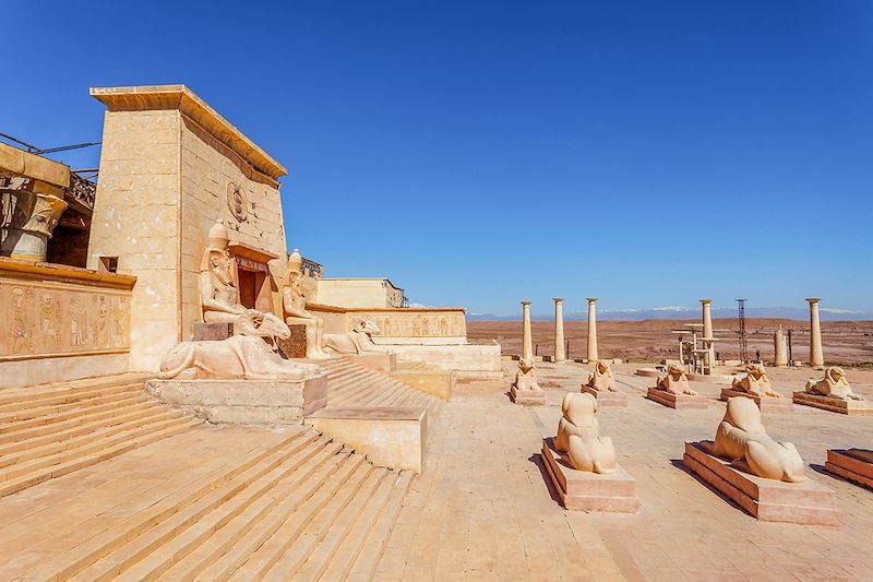 Les studios de cinéma Atlas à Ouarzazate - Maroc