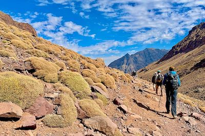 voyage Ascension du Toubkal “4167” du nord au sud