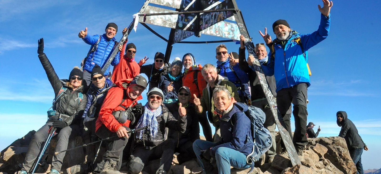Image Ascension du Toubkal "4167" du nord au sud