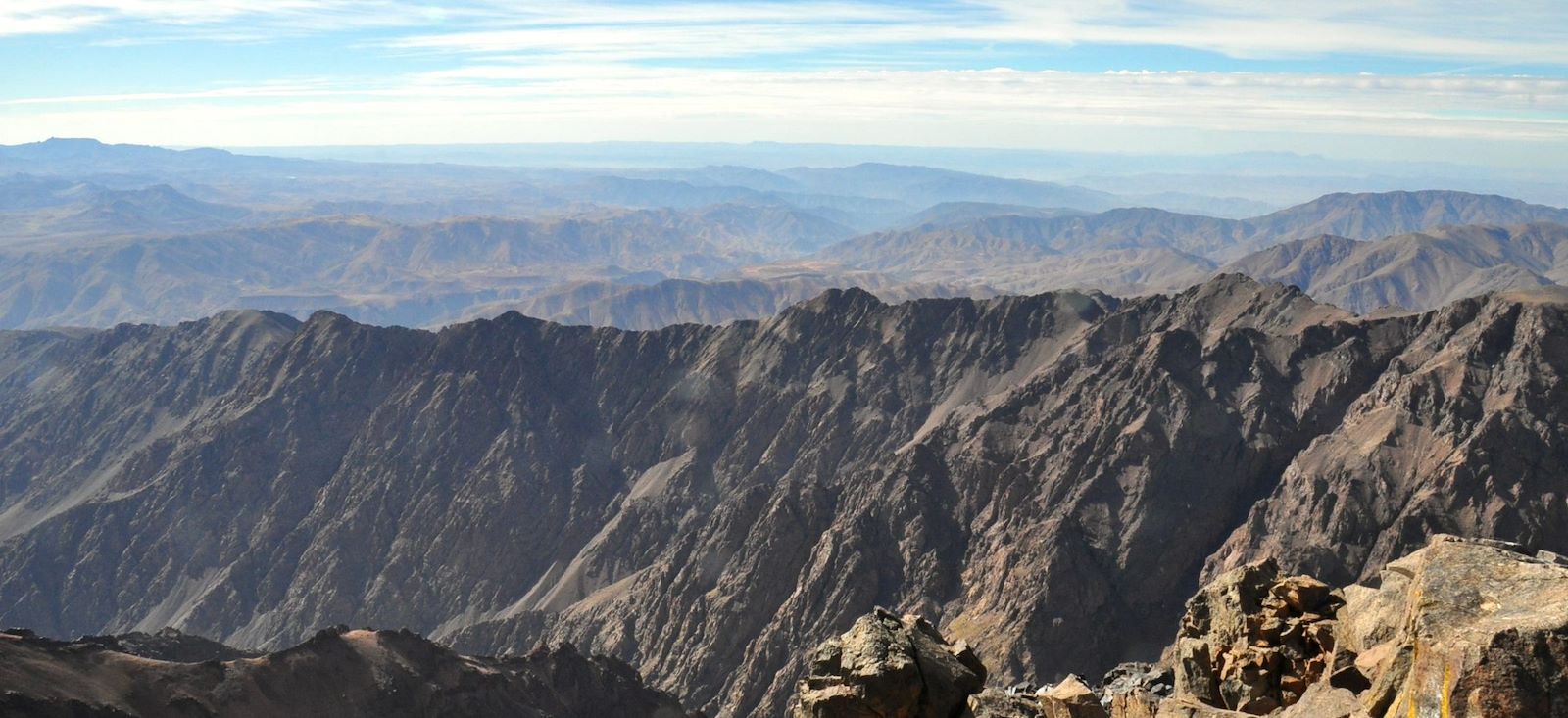 Image Ascension du Toubkal "4167" du nord au sud