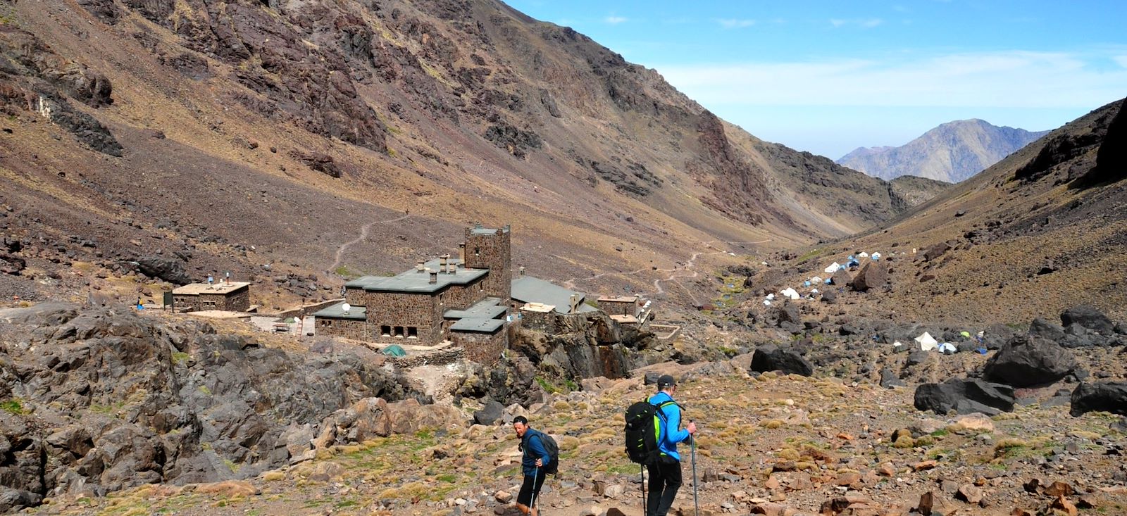 Image Ascension du Toubkal "4167" du nord au sud