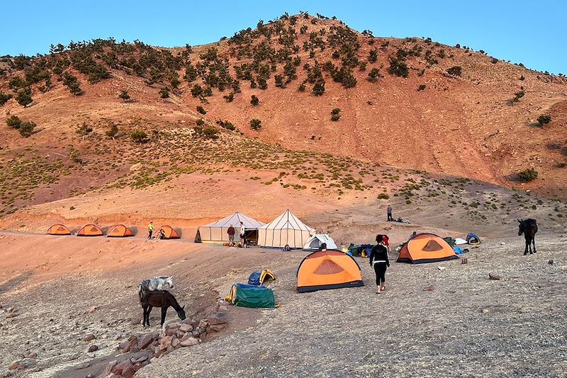Bivouac au Col de Matat - Haut Atlas - Maroc