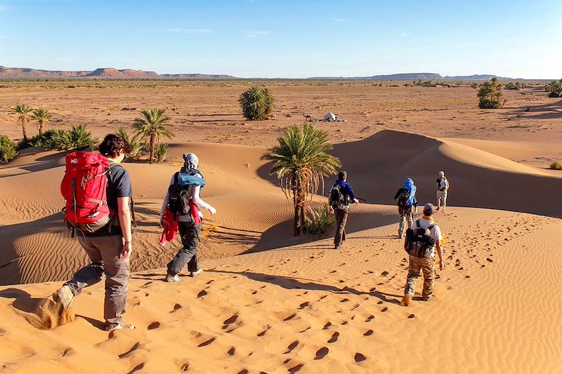 Randonnée dans le Sahara - Maroc