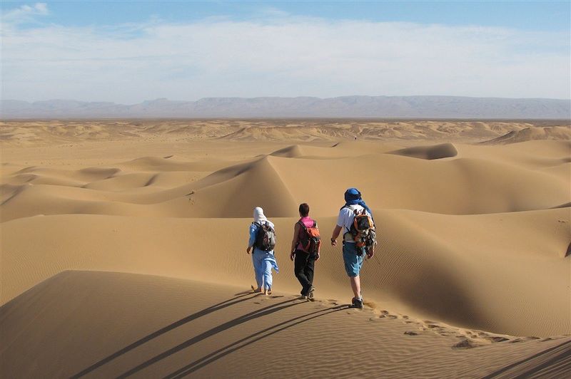 Randonnée à Erg Bouguerme - Vallée du Drâa - Maroc