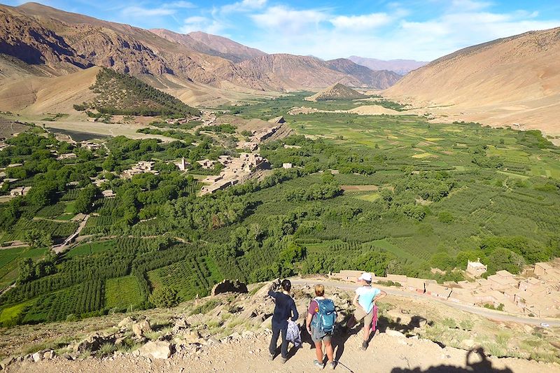 Trek dans la vallée des Aït Bouguemez - Haut Atlas - Maroc