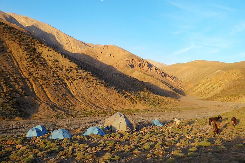 Bivouac à Oulilimt - Haut Atlas - Maroc