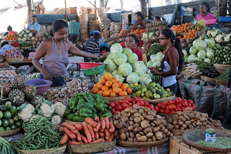 Marché à Tulear - Région d'Atsimo-Andrefana - Madagascar