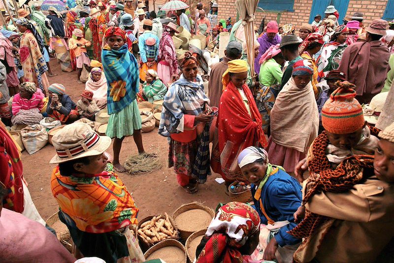 Marché à Madagascar