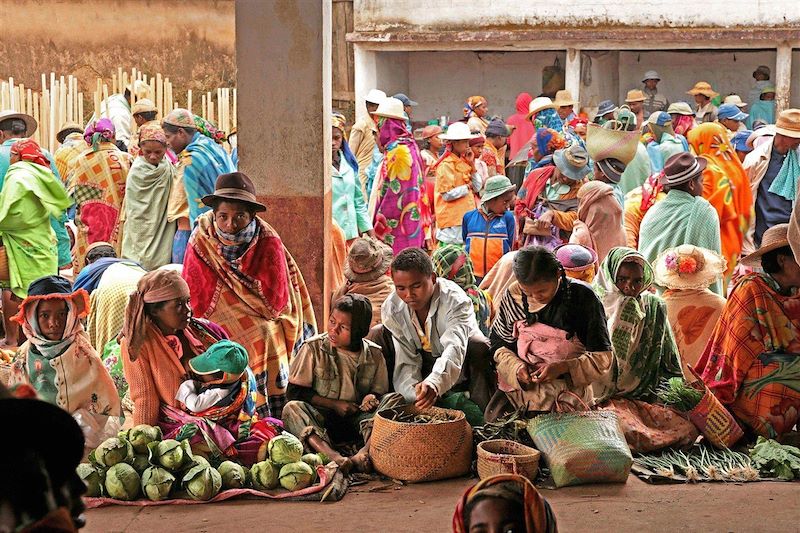 Marché à Madagascar