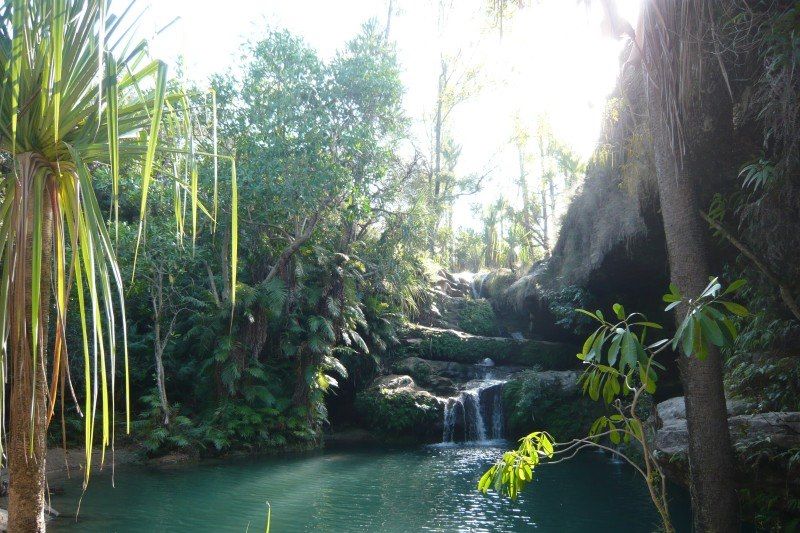 Piscine naturelle - Parc de l'Isalo - Madagascar