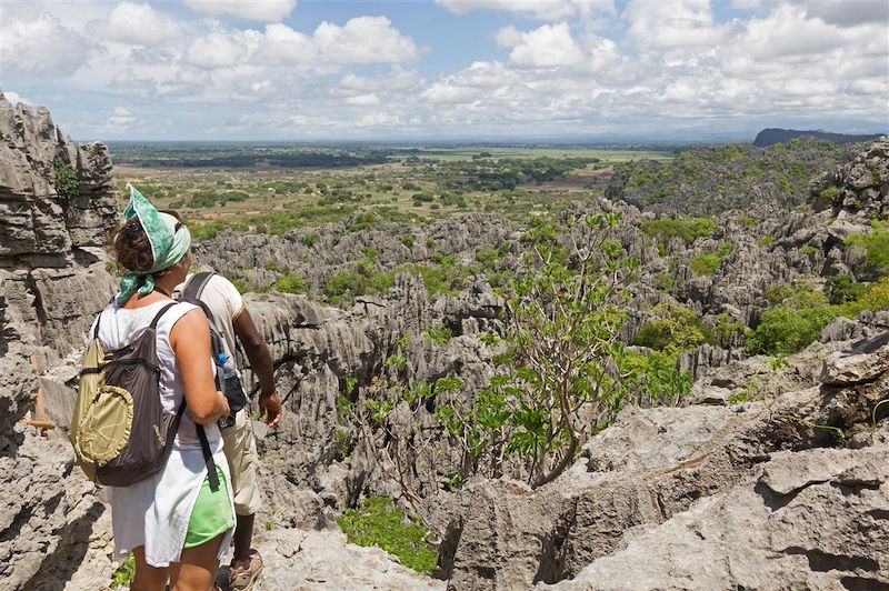 Tsingy dans le parc national d'Ankarana - Madagascar