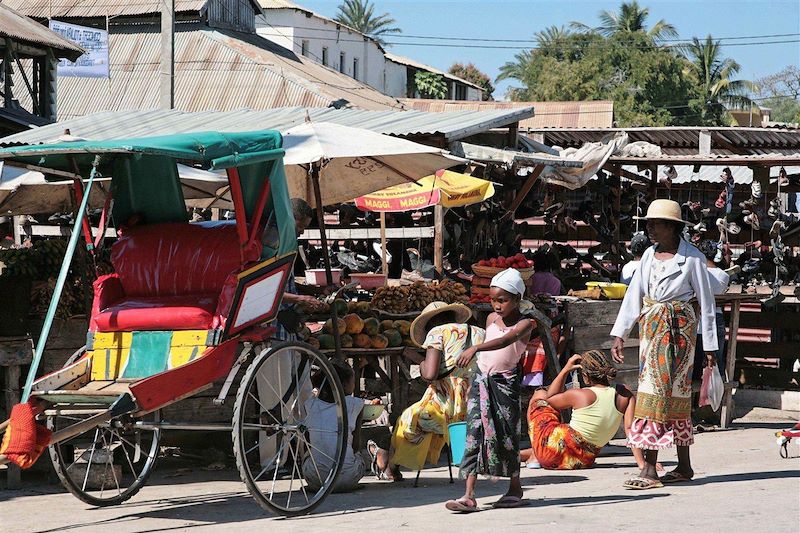 Marché à Tulear - Région d'Atsimo-Andrefana - Madagascar