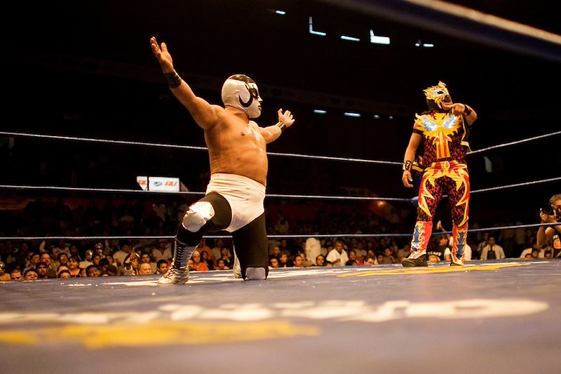 Combat de Lucha Libre - Mexico - Mexique