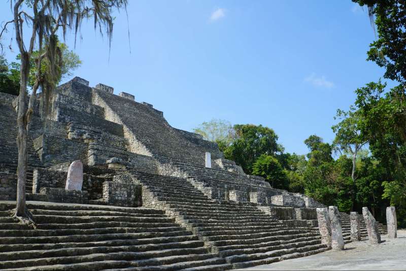 Site archéologique Maya Calakmul - Réserve Naturelle de la Biosphère - Mexique
