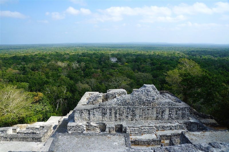 Site archéologique Maya Calakmul - Réserve Naturelle de la Biosphère - Mexique