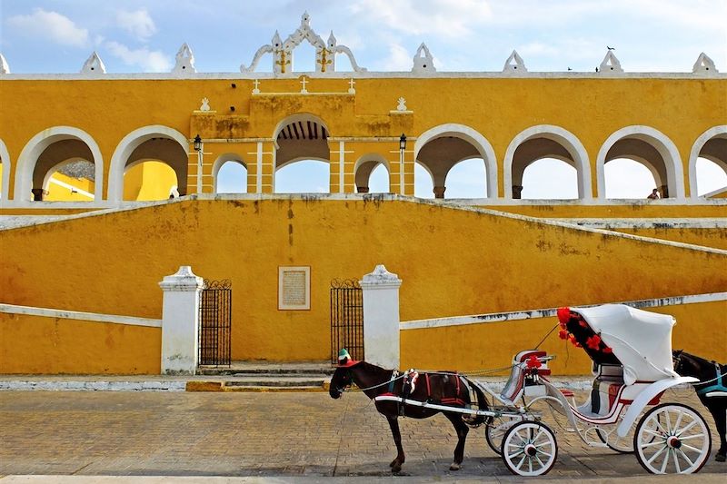 Couvent franciscain de San Antonio de Padua - Izamal - Péninsule du Yucatan - Mexique