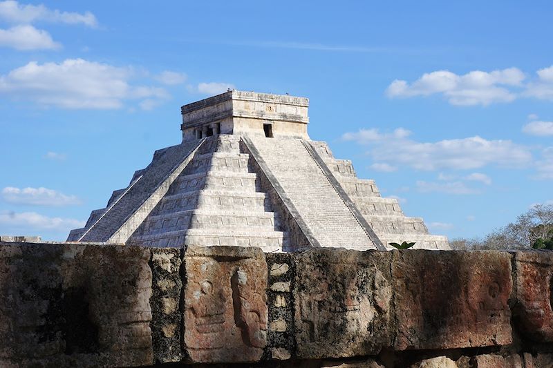 Pyramide de Kukulcan - Chichen Itza - Péninsule du Yucatán - Mexique