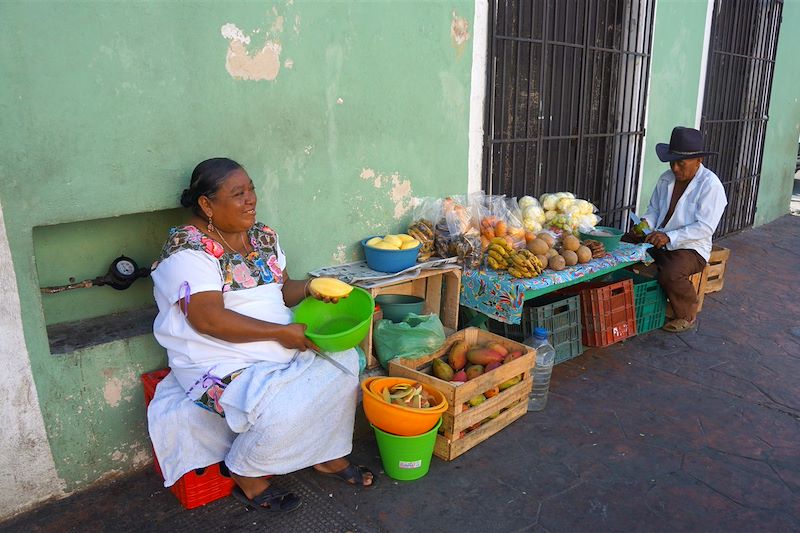 Dans les rues de Valladolid - Yucatán - Mexique