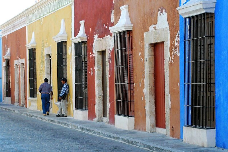 Rue de Campeche - Mexique