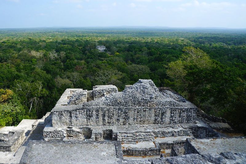 Site archéologique Maya Calakmul - Réserve Naturelle de la Biosphère - Mexique