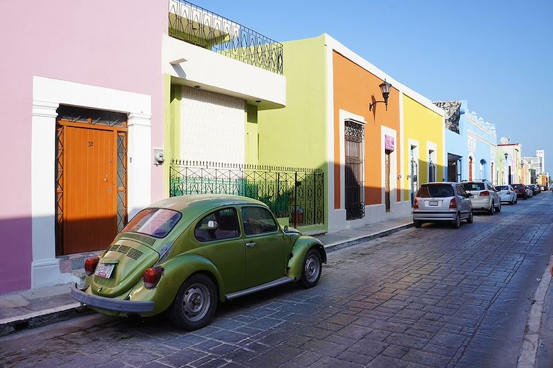 Ruelle colorée de Campeche - Mexique